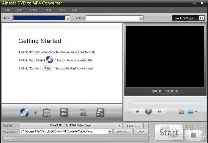 Ainsoft DVD to MP4 Converter,Ainsoft DVD to MP4 Converter下载,Ainsoft DVD to MP4 C